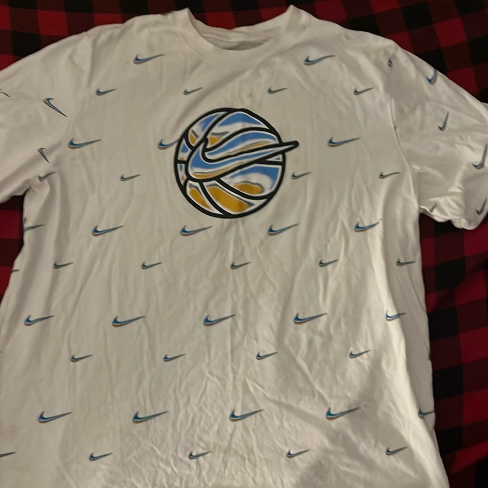 Nike shirts and one jordan